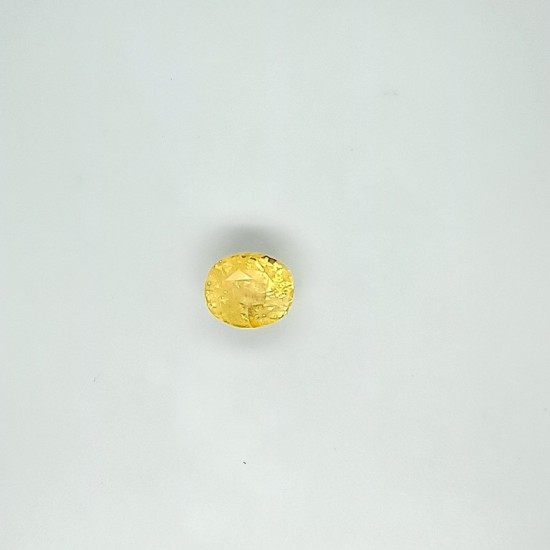 Yellow Sapphire (Pukhraj) 7.50 Ct Good quality Yellow Sapphire (Pukhraj) 7.50 Ct Good quality